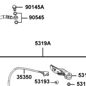 5319A-AGA8-E00 BRAKE ASSY PARKING — diagram cutout