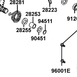 90451-1E55-001 WASHER 14MM — diagram cutout