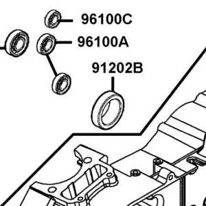 96100-62030-00-C2 BRG BALL RADIAL 6203 — diagram cutout