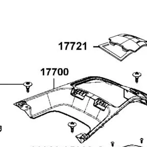 17721-AGA8-E00 SEAL LUGG BOX LID — diagram cutout