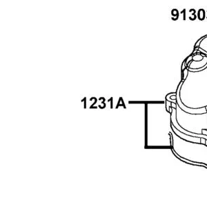 1231A-LLB1-920 COVER ASSY HEAD — diagram cutout
