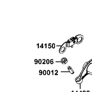 14150-LCA4-E00 PLATE COMP STOPPER — diagram cutout
