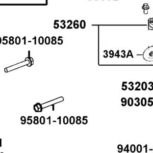 3943A-AAJ5-E00 TORQUE SENSOR ASS'Y EPS (MAKER:MEXICO) — diagram cutout