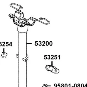 53200-AAJ5-E00 STEERING POST EPS — diagram cutout