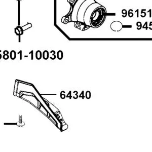 64340-AGA8-E00-N1R GUARD.LH BOOTS (Black) — diagram cutout