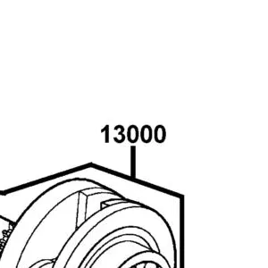 13000-LCA4-E00 CRANK SHAFT COMP — diagram cutout