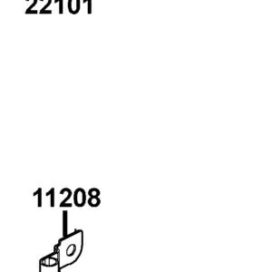 11208-LLB1-900 CLAMPER CARB DRAIN — diagram cutout