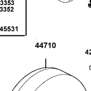 44710-LKM5-90B TIRE ASSY FR AT25X8-12 — diagram cutout