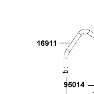 16911-AGA8-M00 HOSE ASSY BREATHER — diagram cutout