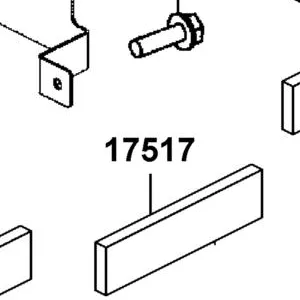 17517-AGA8-E00 SPONGE FUEL TANK — diagram cutout