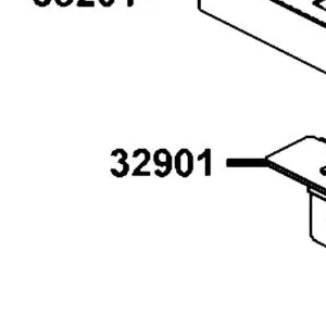 32901-AGA8-M00 STAY FUSE BOX — diagram cutout