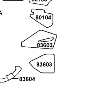83602-AGA8-E00 SHIELD E.LH — diagram cutout