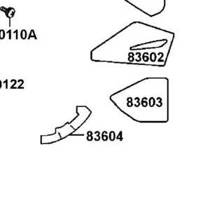 83604-AGA8-E00 SHIELD G LH — diagram cutout