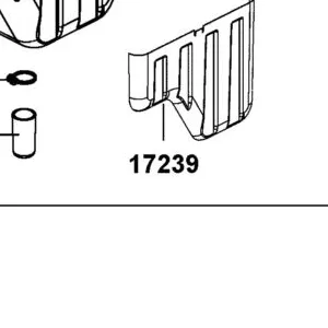 17239-AGA8-E00 SHIELD AIR/C — diagram cutout