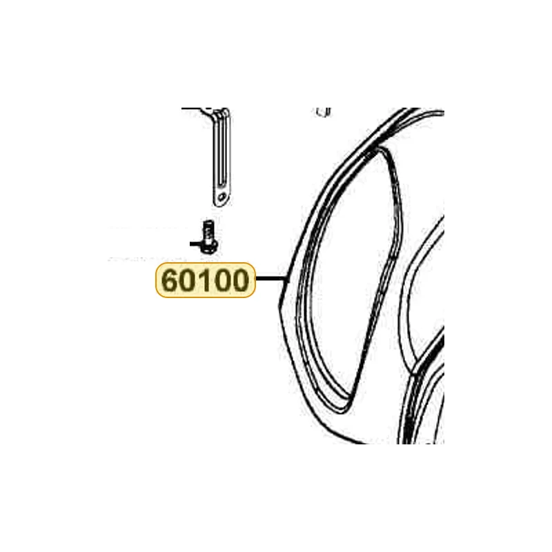 60100-LCA4-E00-N1R FENDER FRONT (Black) — diagram cutout