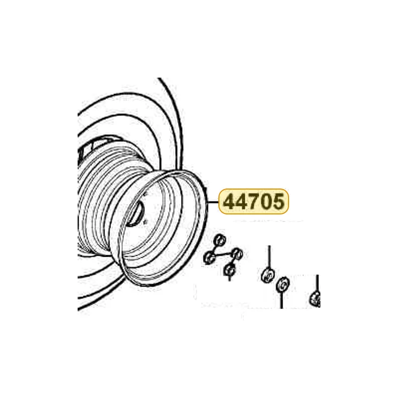 44705-LCA5-E00-NJS RIM COMP FR WHEEL — diagram cutout