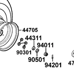 90501-LCA4-E00 WASHER 14MM — diagram cutout
