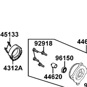 92918-LCA4-E00 BOLT STUD II 10*21 — diagram cutout