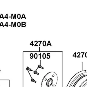 4270A-LCA5-E00 CONNECTOR ASSY RR — diagram cutout