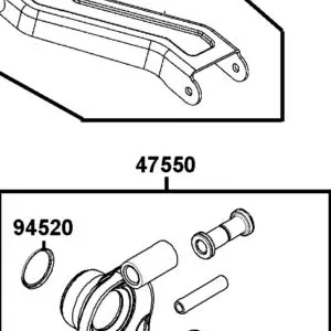 47550-PWB1-E00 KNUCKLE REAR ASSEMBLY LH — diagram cutout