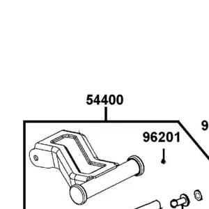 54400-AEC8-E00-MAS CONTROL ARM,RH UPPER ASSY — diagram cutout