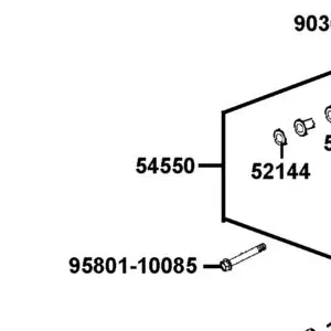 54550-ALC1-E01-MAS CONTROM ARM ASSY LOWER L — diagram cutout