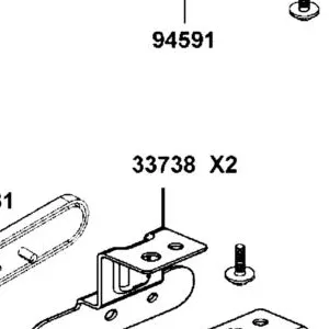 33738-AGA8-E00 STAY REFLECTOR FR SIDE — diagram cutout