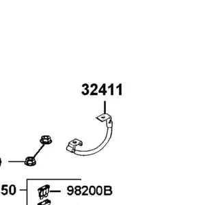 32411-AGA9-E00 CABLE BATTERY — diagram cutout