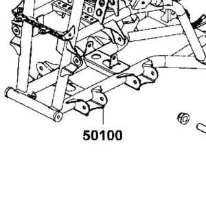 50100-AKG9-E00 BODY COMP FRAME — diagram cutout