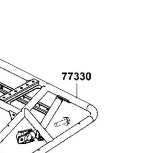 77330-AGA8-E00 CARRIER RR RACK — diagram cutout