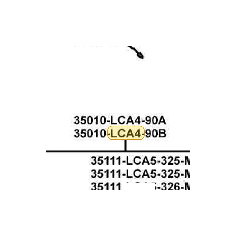 35010-LCA4-90B 0 — diagram cutout