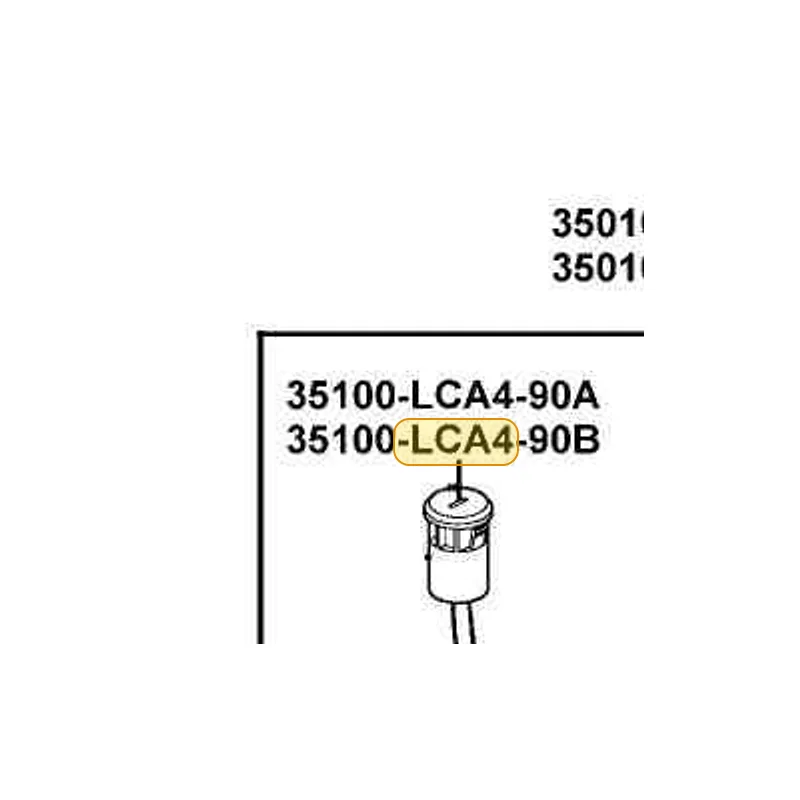 35100-LCA4-90A SW ASSY COMB — diagram cutout