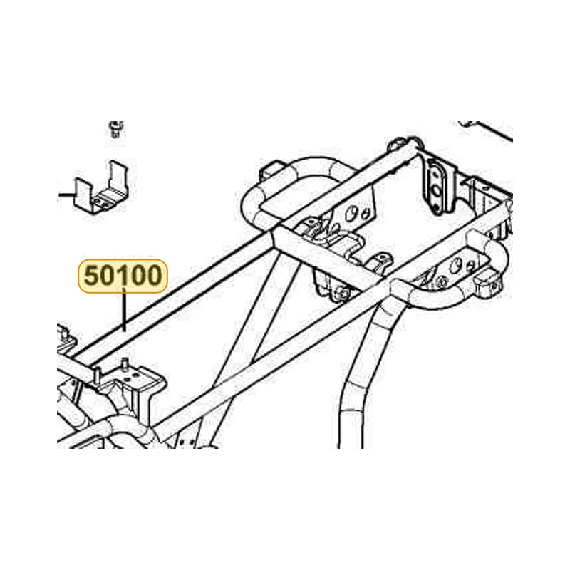 50100-LCA4-900 BODY COMP FRAME — diagram cutout