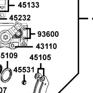 43110-LFA5-E00 BRACKET CAILPER — diagram cutout
