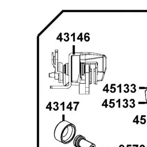 43146-LEC1-E00 BRACKET CABLE — diagram cutout