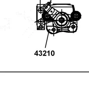 43210-LFA5-E00 BRACKET CALIPER — diagram cutout