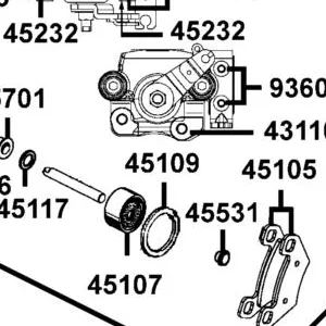 45109-LEC1-E00 SEAL DUST — diagram cutout