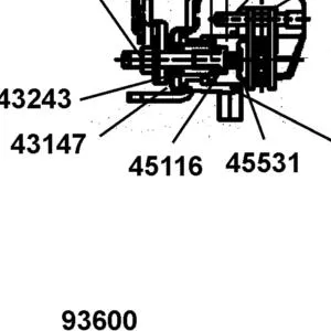 45116-LEC1-E00 CLIP — diagram cutout