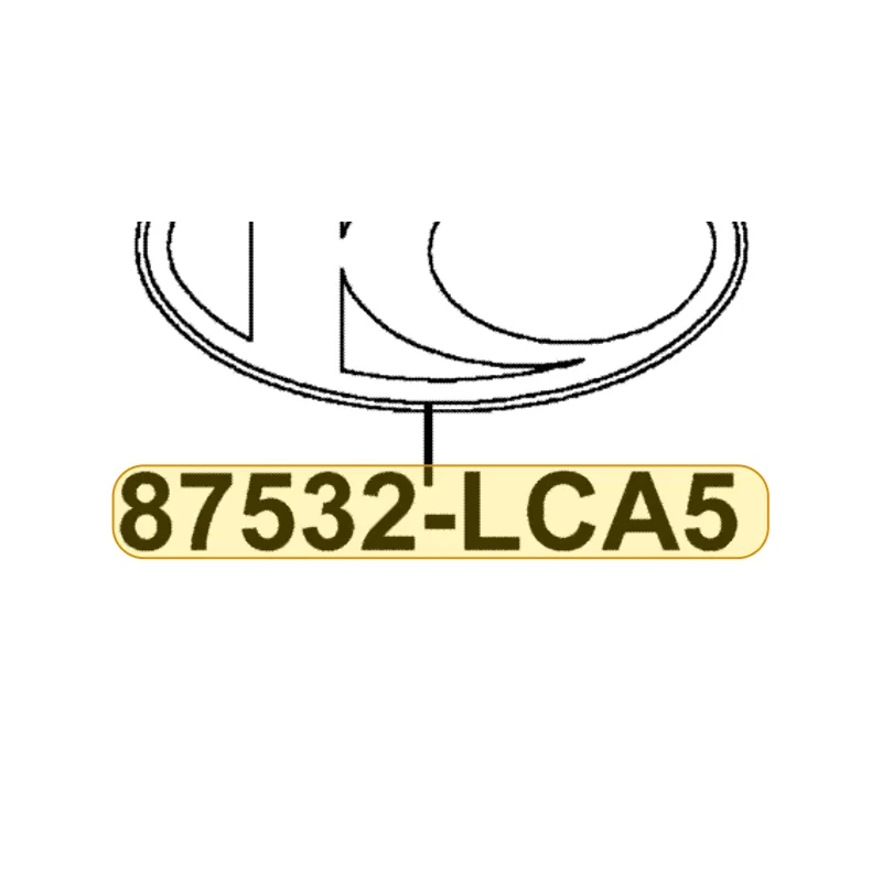 87532-LCA5-900-T02 STRIPE K-LOGO 60MM — diagram cutout