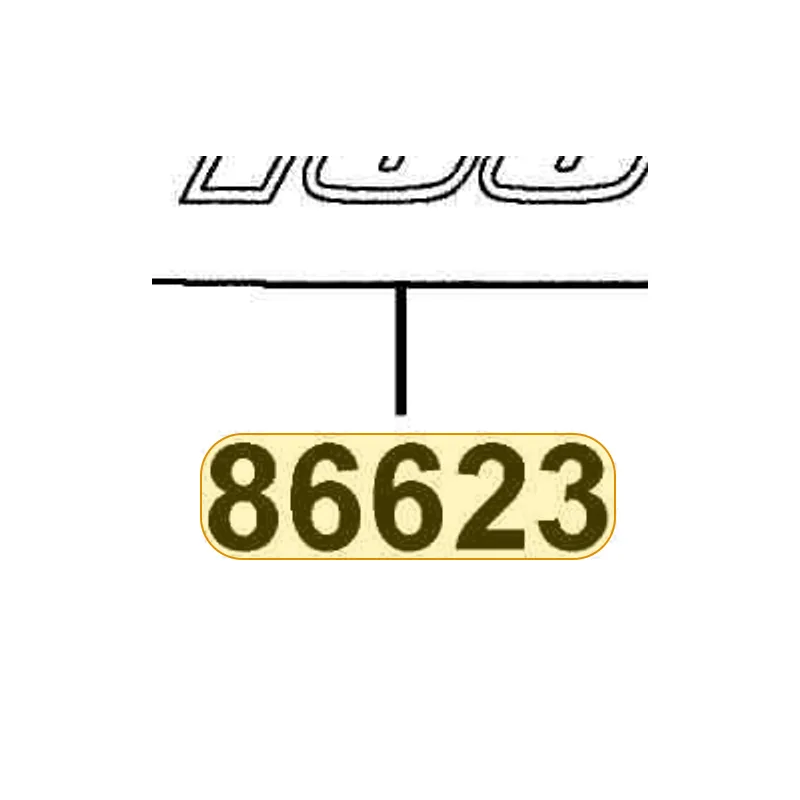 86623-LCA4-E61-T04 STRIPE R SIDE COVER — diagram cutout