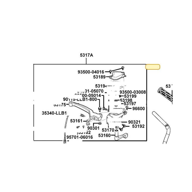 5317A-LCA4-M00 BRKT ASSY HANDLE R — diagram cutout