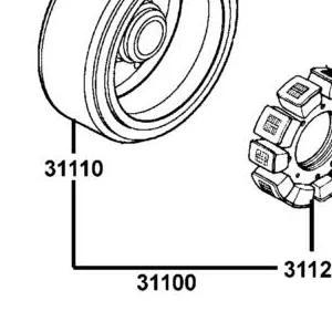31100-LCA4-E0B AC GEN ASSY — diagram cutout