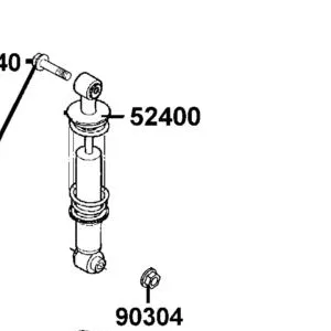 52400-LCA4-E00-MAS CUSHION ASSY RR — diagram cutout