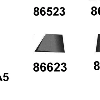 86623-LCA4-M30-T04 STRIPE RR R FENDER — diagram cutout