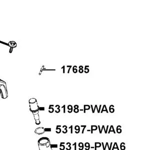 17685-LCA4-M00 JOINT 2 WAY — diagram cutout