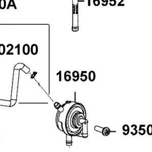 16950-LCA4-M01 AUTO COCK ASSY FUEL — diagram cutout