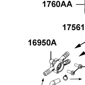 16950-PVA3-M00 COCK FUEL — diagram cutout