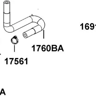 1760B-LCA4-M01 TUBE ASSY — diagram cutout