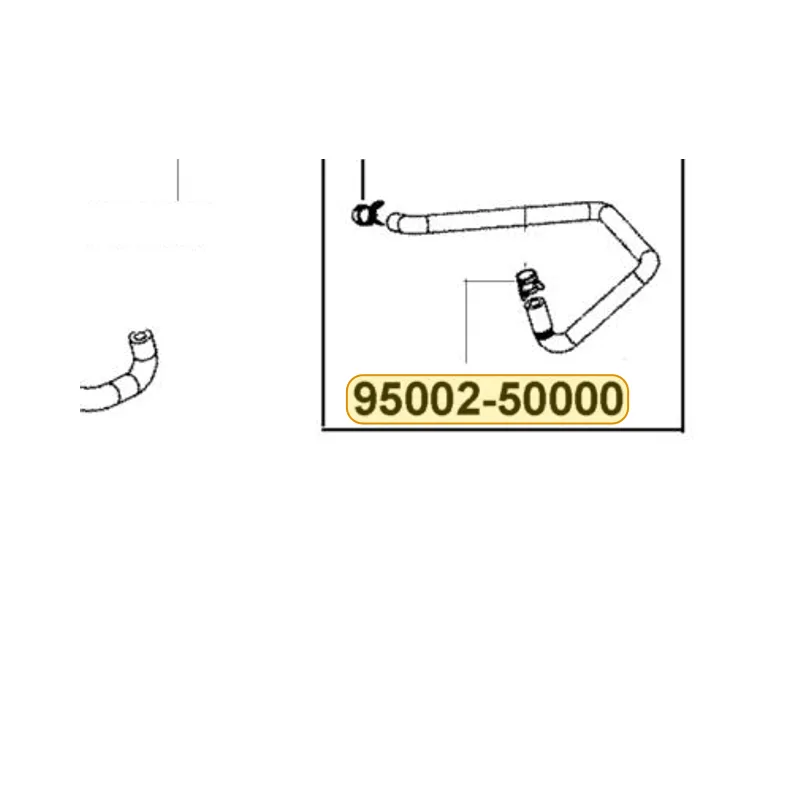 95002-50000-G CLIP C9 TUBE — diagram cutout