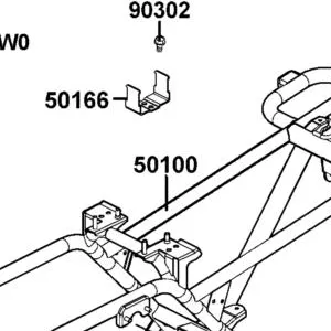 50100-LCA4-M00 BODY COMP FRAME — diagram cutout